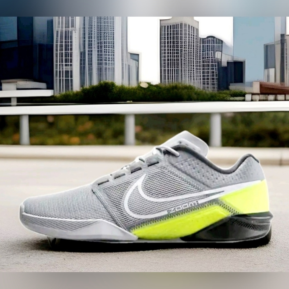 Nike Zoom Metcon Turbo 2 Wolf Gray Volt Men's Athletic Shoes US 10.5